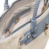 Borsa a spalla Rebecca 73BS8VY01 REBECCAOFF WHITE/AZZURRO V° 73 