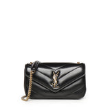 Borsa Loulou mini in pelle di agnello 821749 AAEAX1000 SAINT LAURENT 