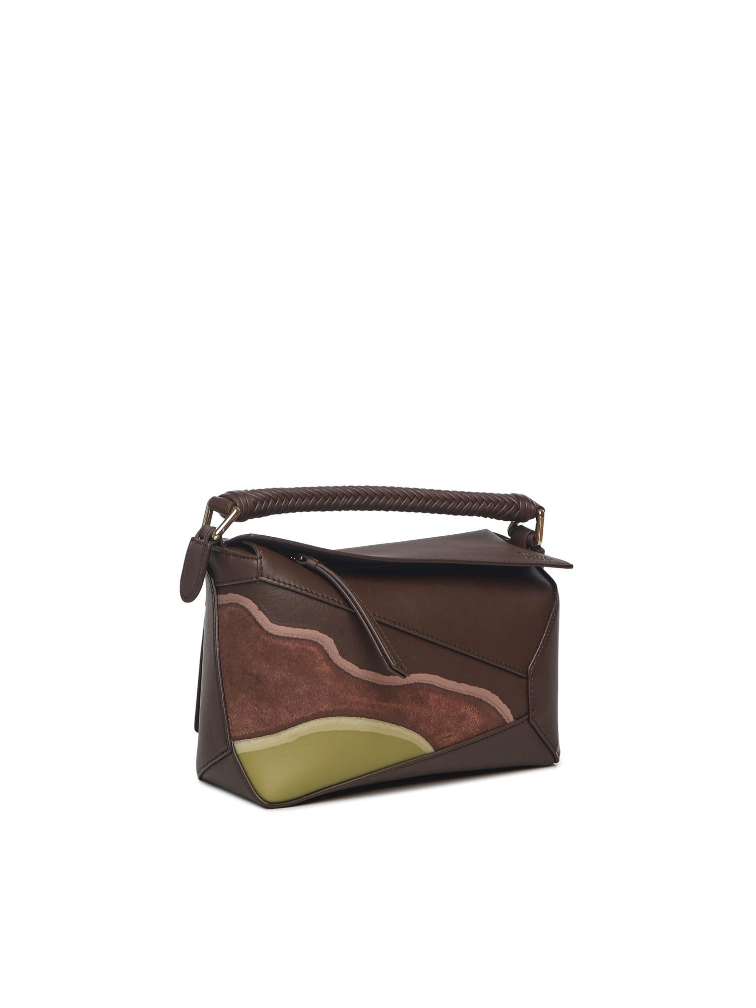 Borsa Puzzle Edge Landscape piccola A510P60XB0 17 LOEWE 
