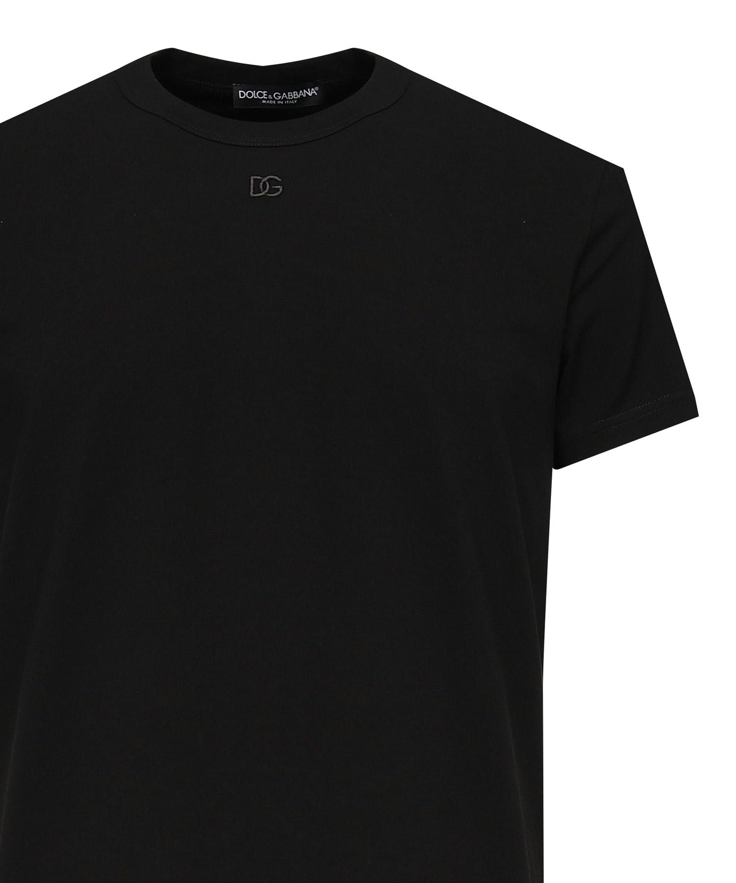 T-shirt con ricamo logo G8SX0Z G7PIYN0000 DOLCE & GABBANA 