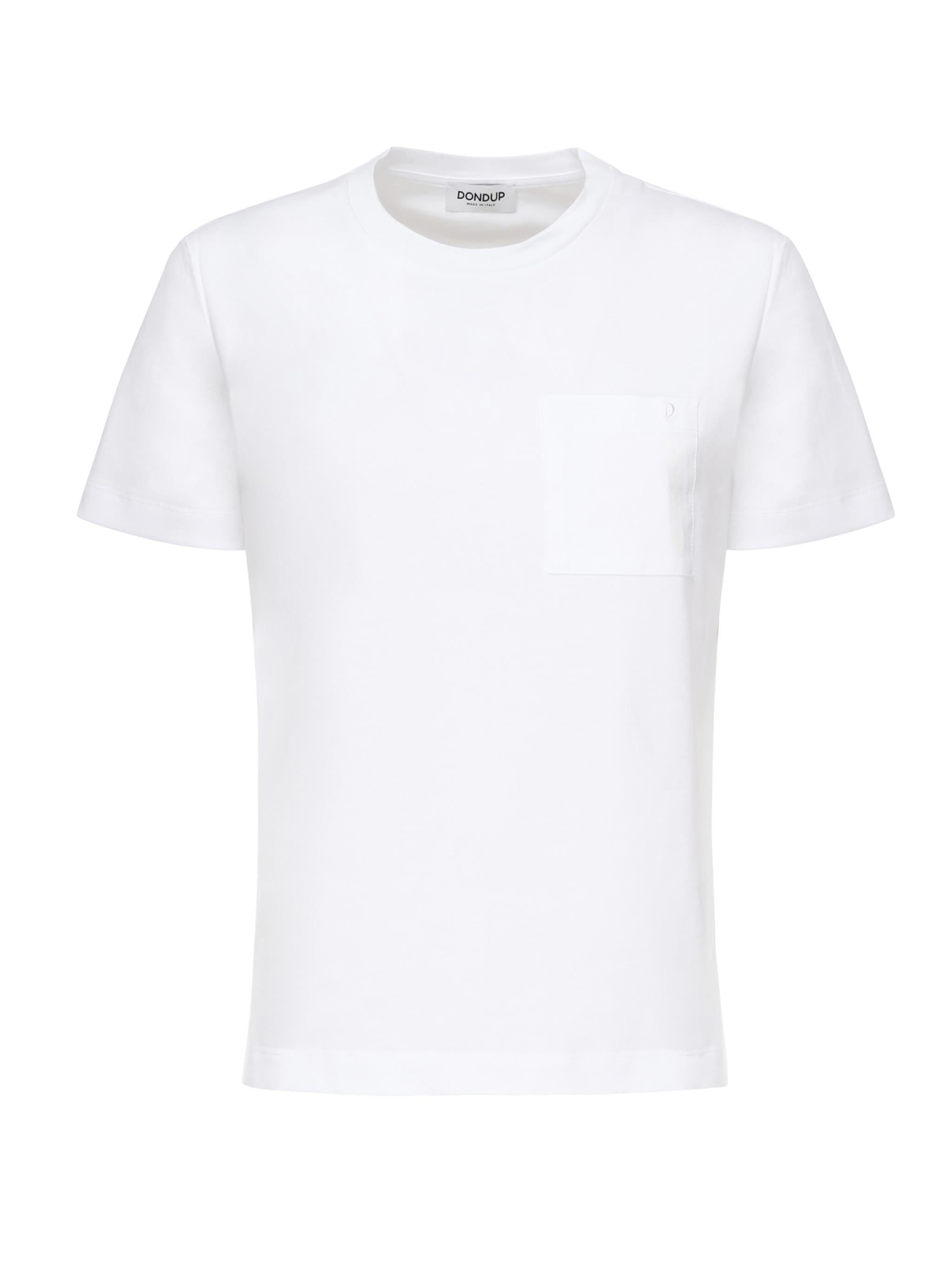 T-shirt in jersey di cotone DS020 JF0271DIY2000 DONDUP 