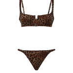 Bikini Perlamir balconette con stampa leopardata all-over PERLA01 00190L MC2 SAINT BARTH 