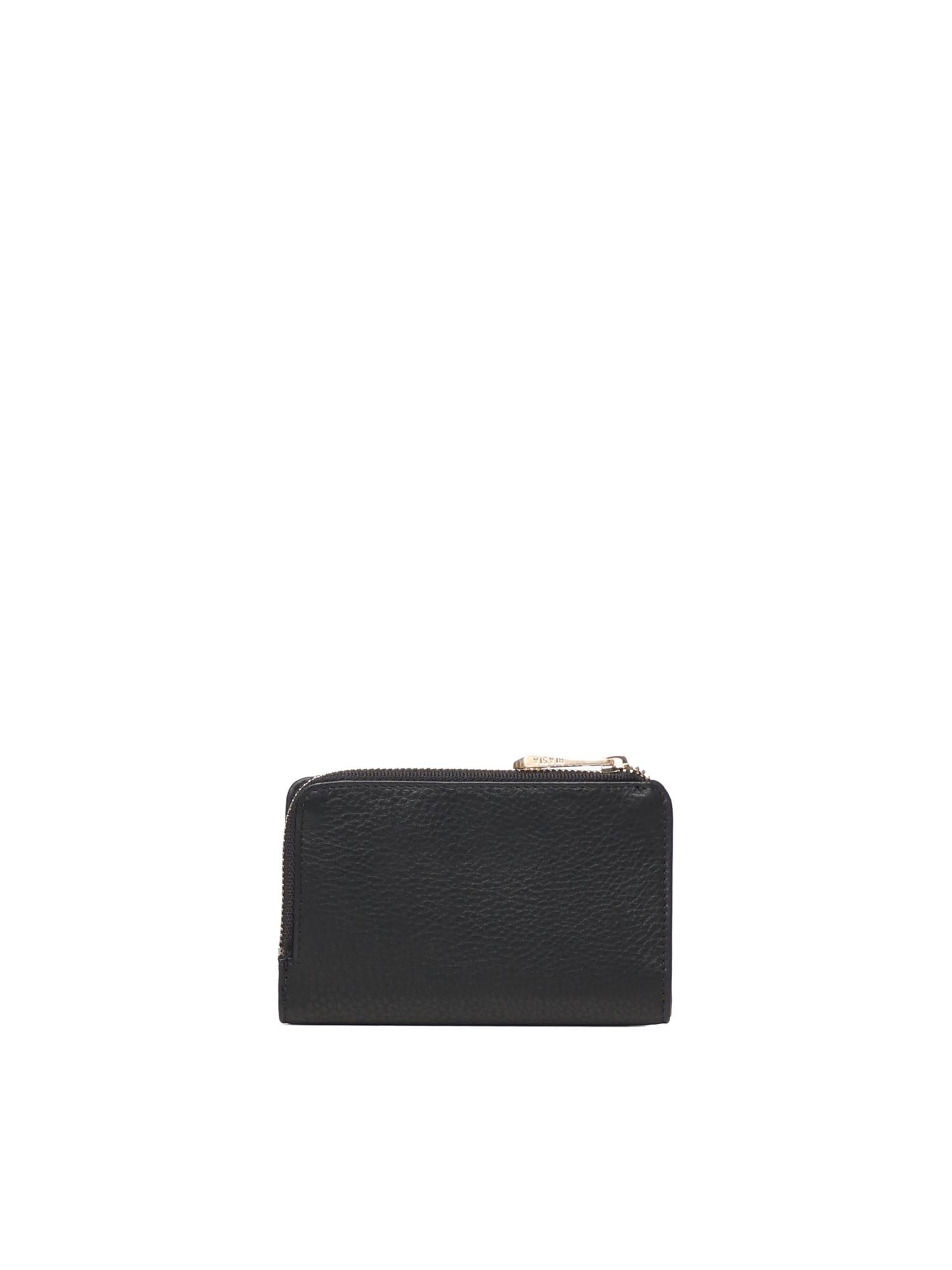 Portafoglio con logo in pelle BIPP9FF251 NERO BIASIA 