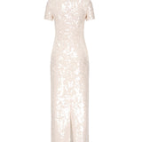 Abito lungo con paillettes 2512621072600 007 SPORTMAX 