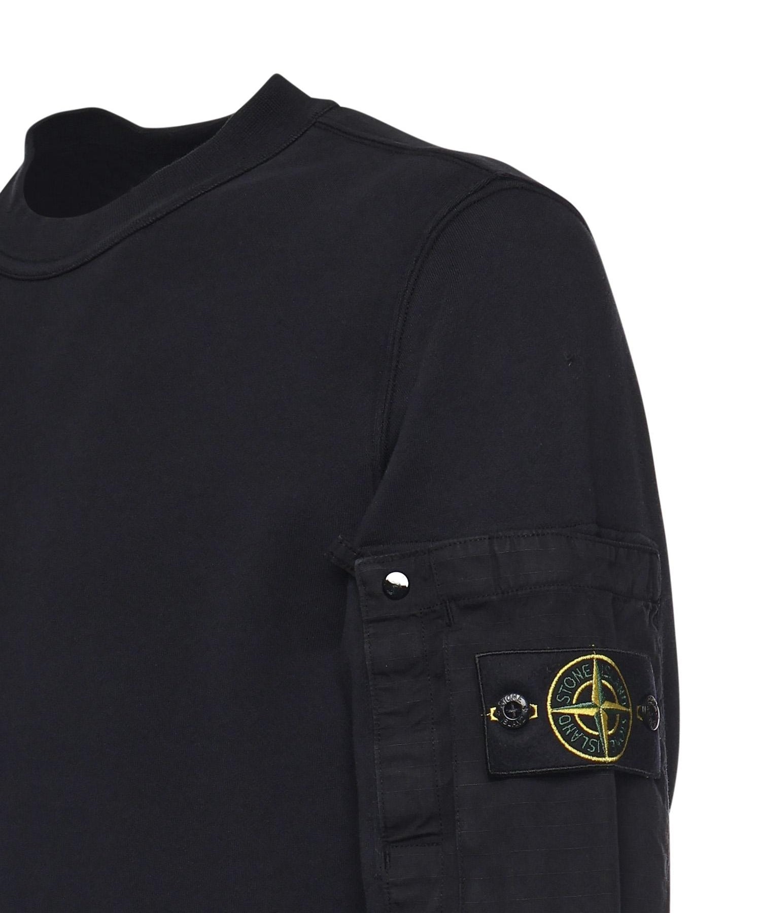 Felpa in cotone con logo L1S156100019 S0410V0020 STONE ISLAND 