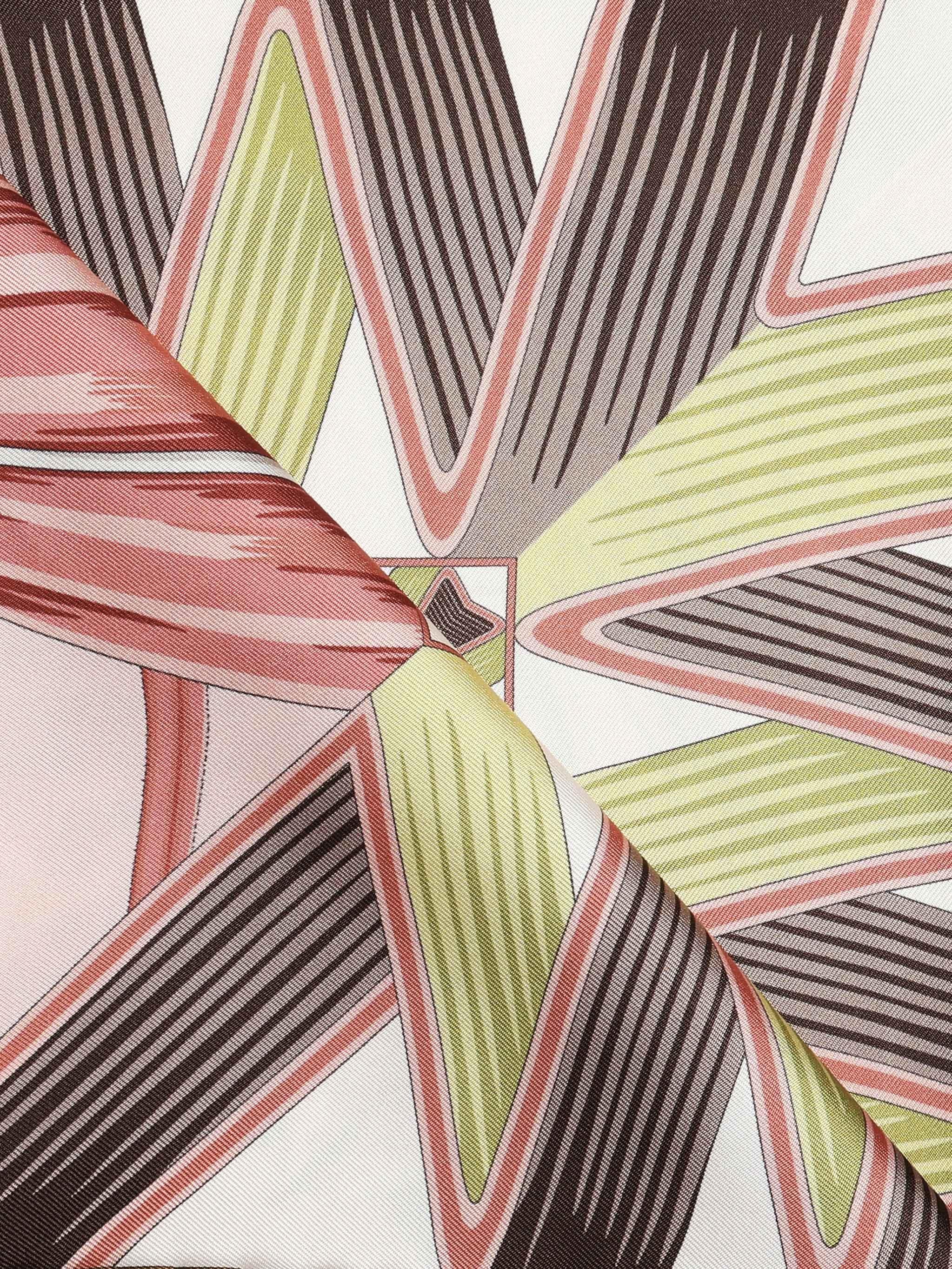 Foulard in seta con stampa 310216 785339002 FERRAGAMO 