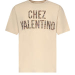 T-shirt Chez Valentino in cotone 8B3MG26A A5JET5 VALENTINO GARAVANI 