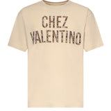 T-shirt Chez Valentino in cotone 8B3MG26A A5JET5 VALENTINO GARAVANI 