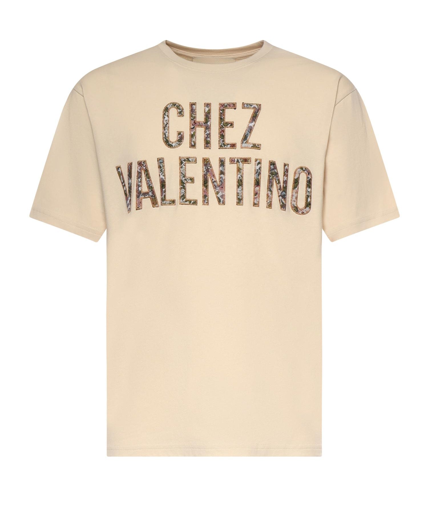 T-shirt Chez Valentino in cotone 8B3MG26A A5JET5 VALENTINO GARAVANI 