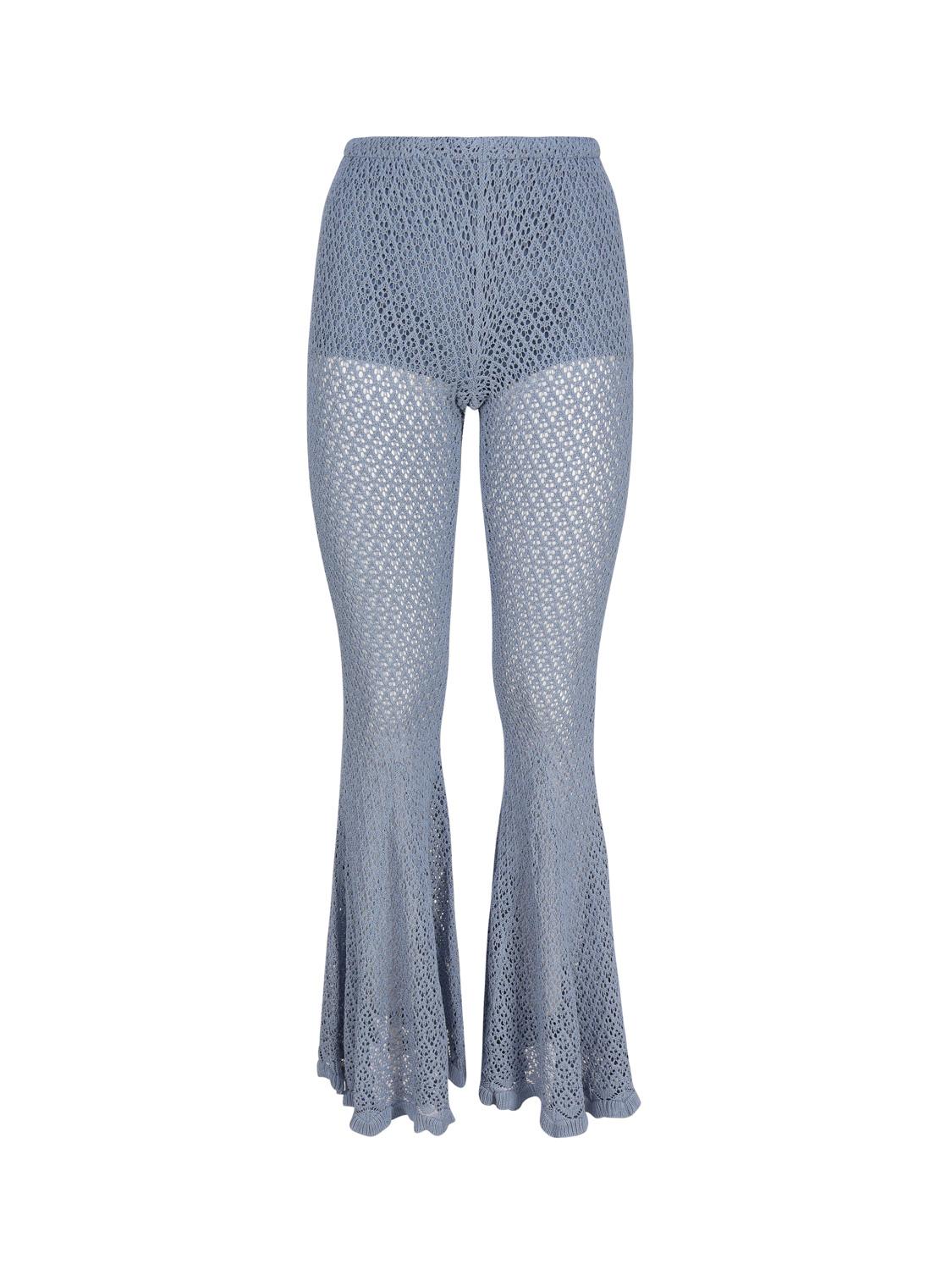 Pantaloni svasati all'uncinetto<BR/> 4P002A -N0946 BLUMARINE 