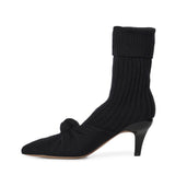 Stivaletti Suzie in lana a coste CH26A20KZB 001 CHLOÉ 