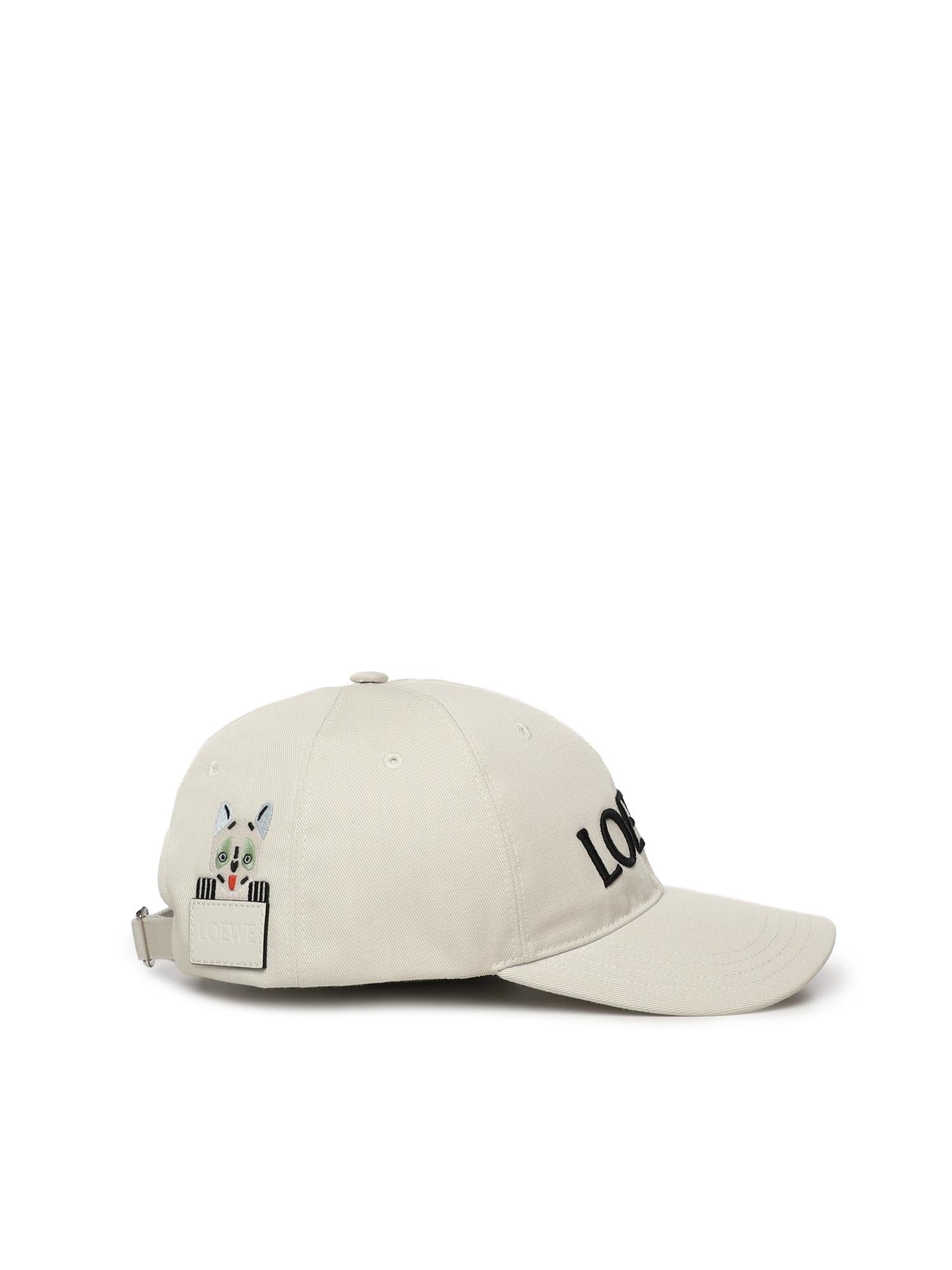Cappello Futurist Cat in cotone K820358XAG 1957 LOEWE 
