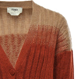 Cardigan in mohair e lana FZE540 AYLTF1TIN FENDI 