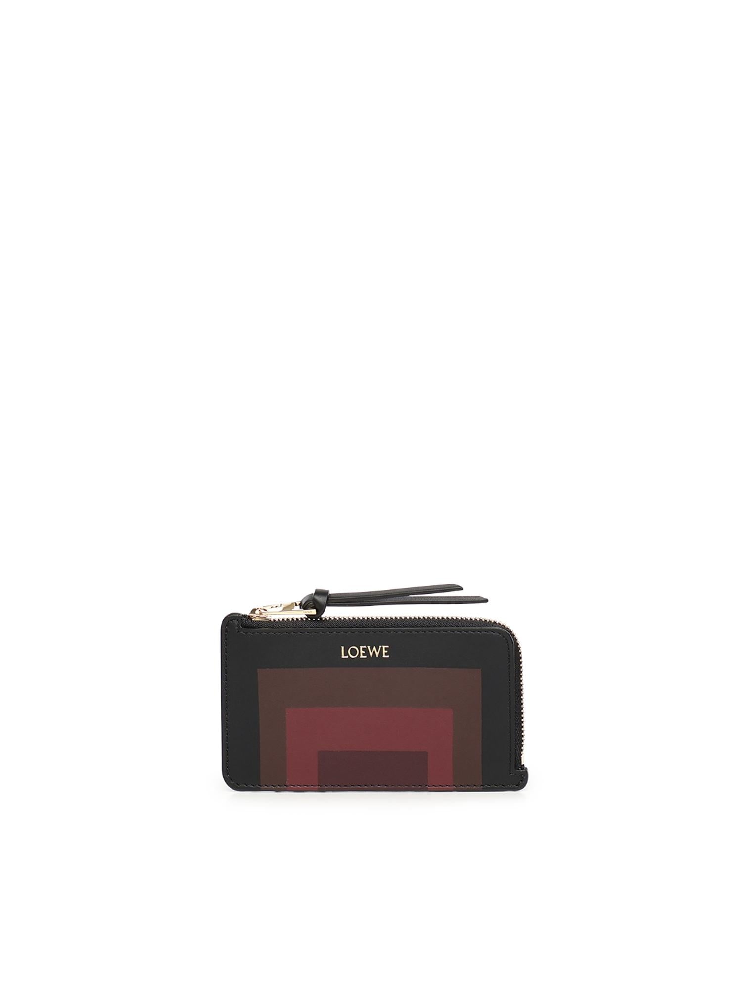 Portacarte con portamonete in nappa di vitello C643Z40XA7 1101 LOEWE 