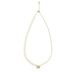 Collana a catena con perle e logo WNP2P1 W1111ZOO00 DOLCE & GABBANA 
