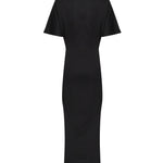 Abito lungo con spalle imbottite 105219 A2M2Z99 PINKO 