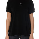 T-shirt in cotone con ricamo logo a contrasto 457142 SIW201000 STELLA McCARTNEY 