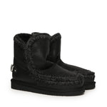 Stivali Eskimo 18 rhinestones logo MUFW101036B CBKG MOU 