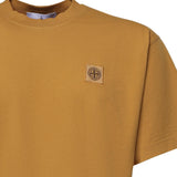 T-shirt con patch Compass in jersey di cotone L1S152100030 S0115V0034 STONE ISLAND 