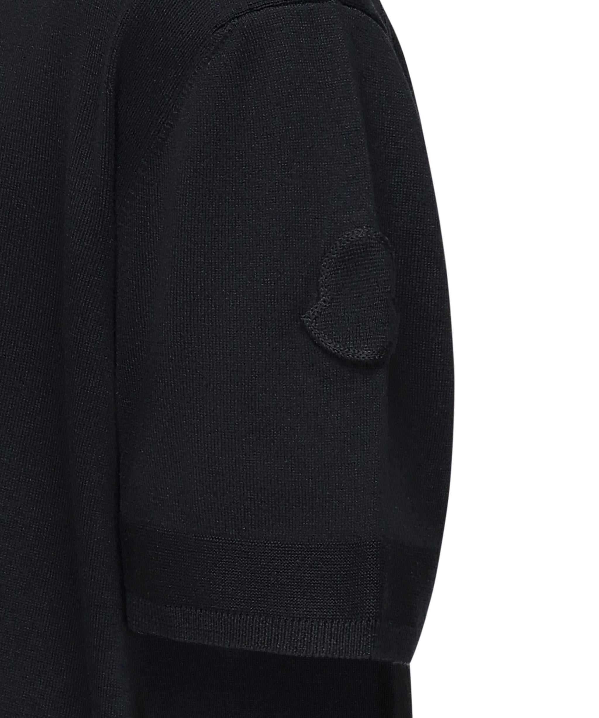 T-shirt in maglia di cotone e seta<BR/> K10919C00011 M6329742 MONCLER 