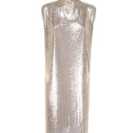 Abito in maglia metallica con cut out 2322261936600 MANTIDE002 SPORTMAX 
