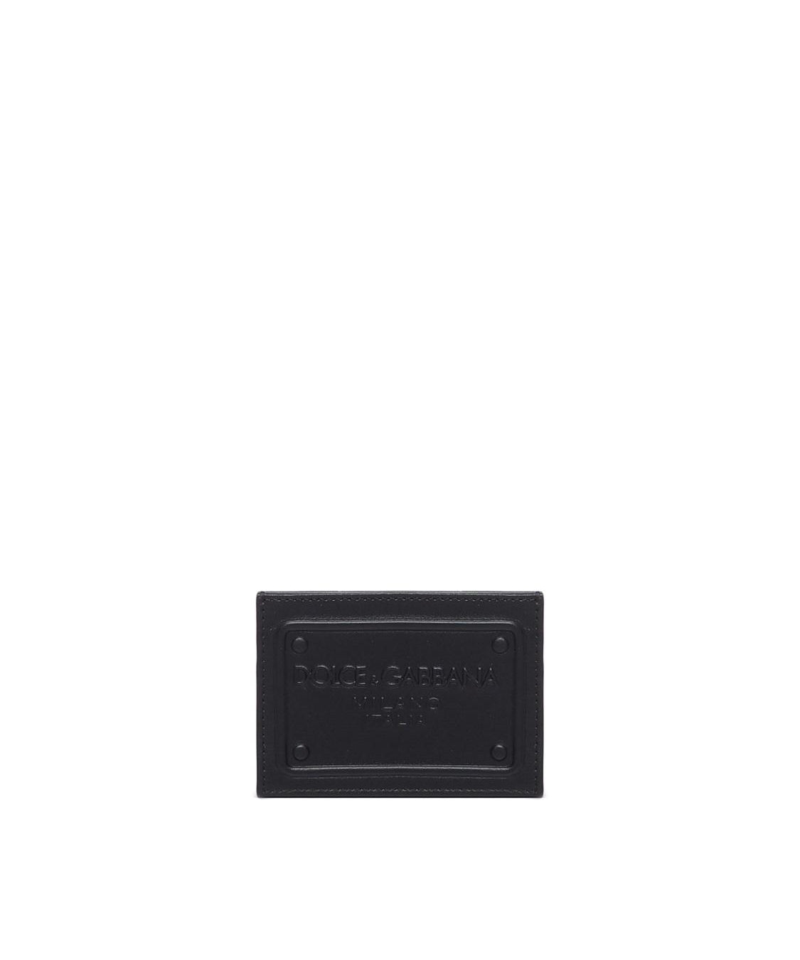 Portacarte con logo in rilievo BP3239 AG21880999 DOLCE & GABBANA 