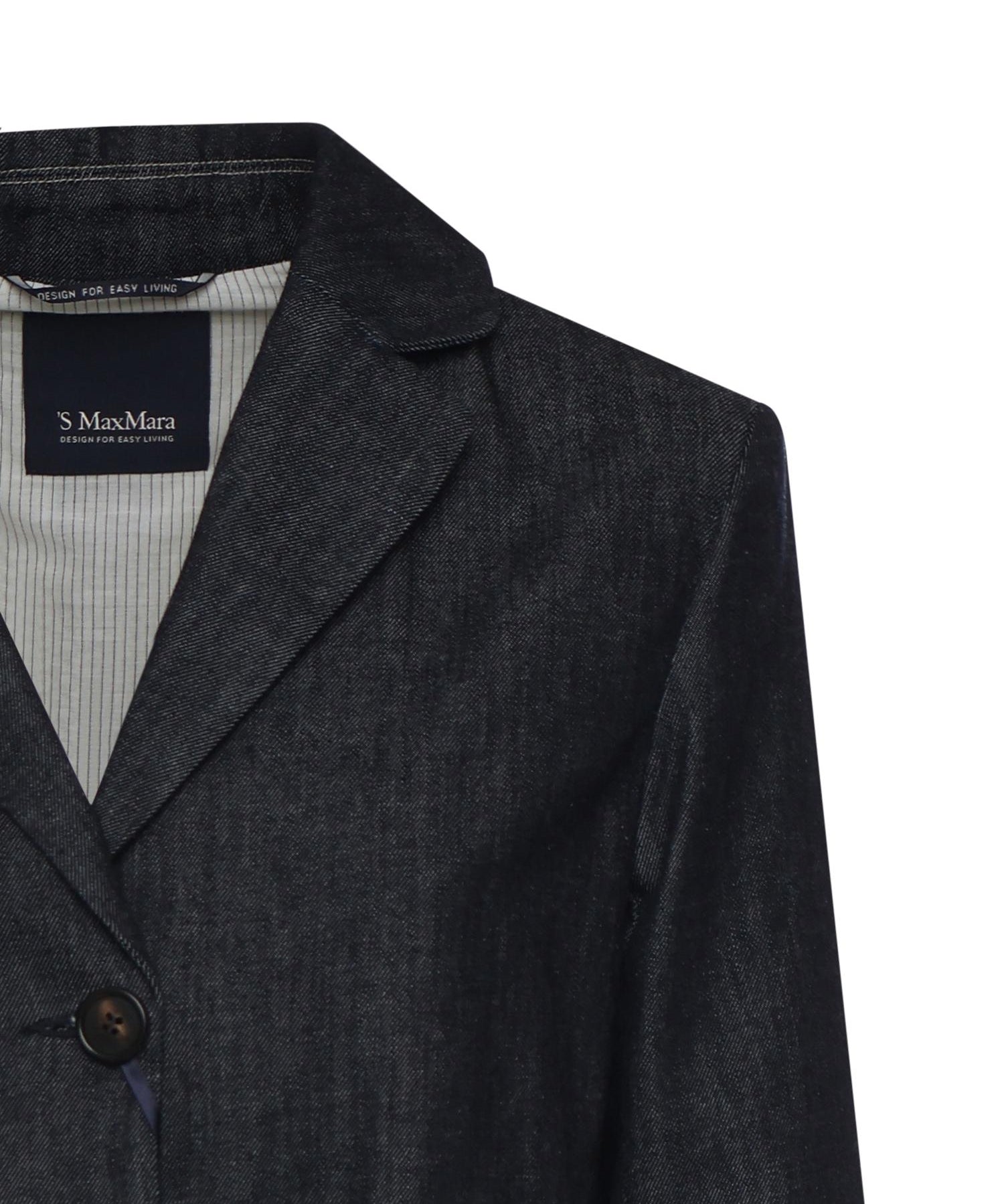 Giacca monopetto in denim stretch 2619041141600 001 'S MAX MARA 