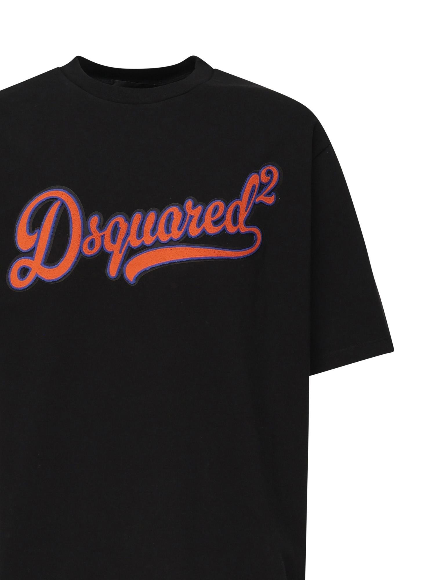 T-shirt 'Sponge Patch' S74GD1435 S24583900 DSQUARED2 