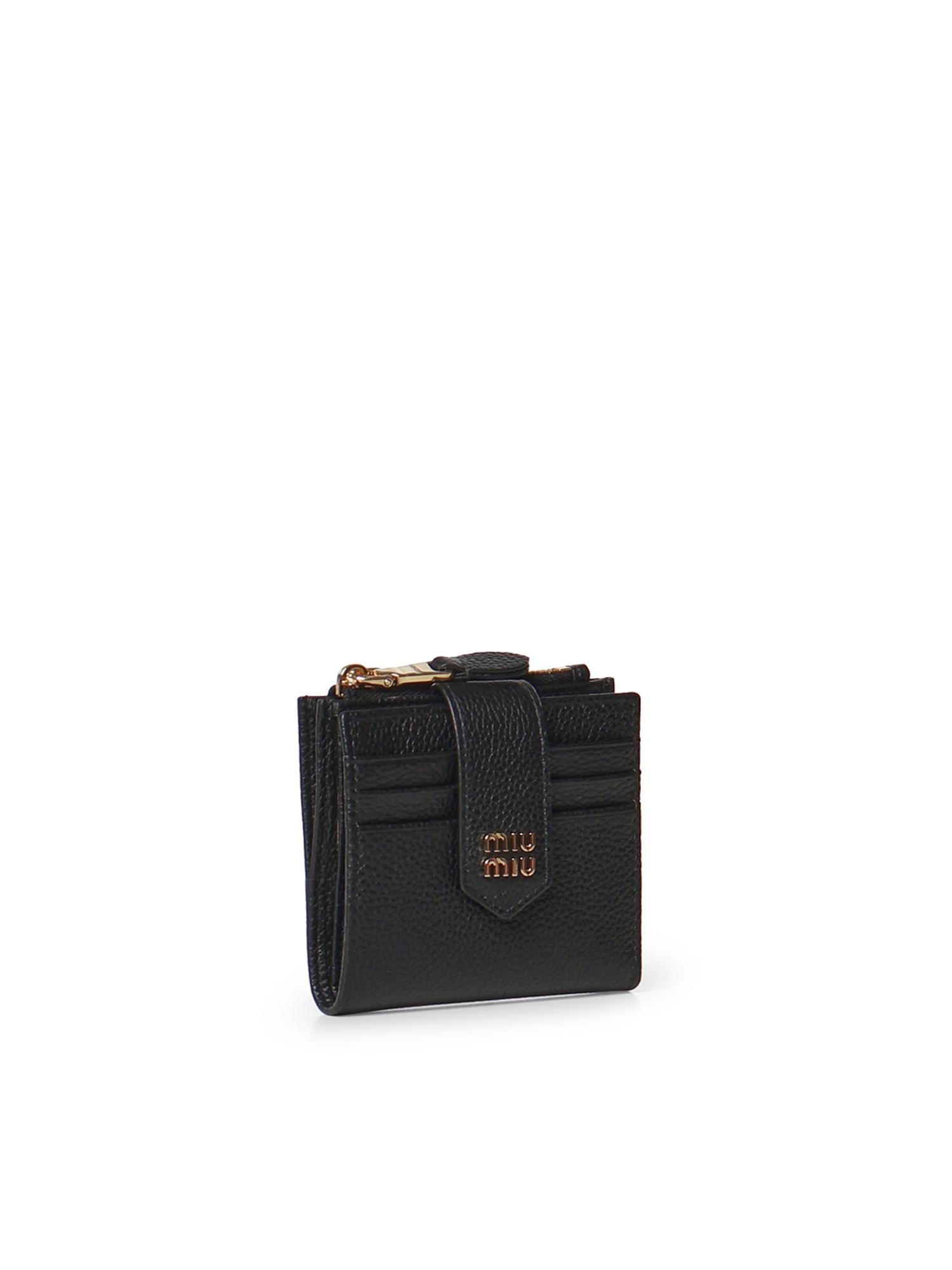Portafoglio piccolo in pelle 5ML047 ADT7F0002 MIU MIU 
