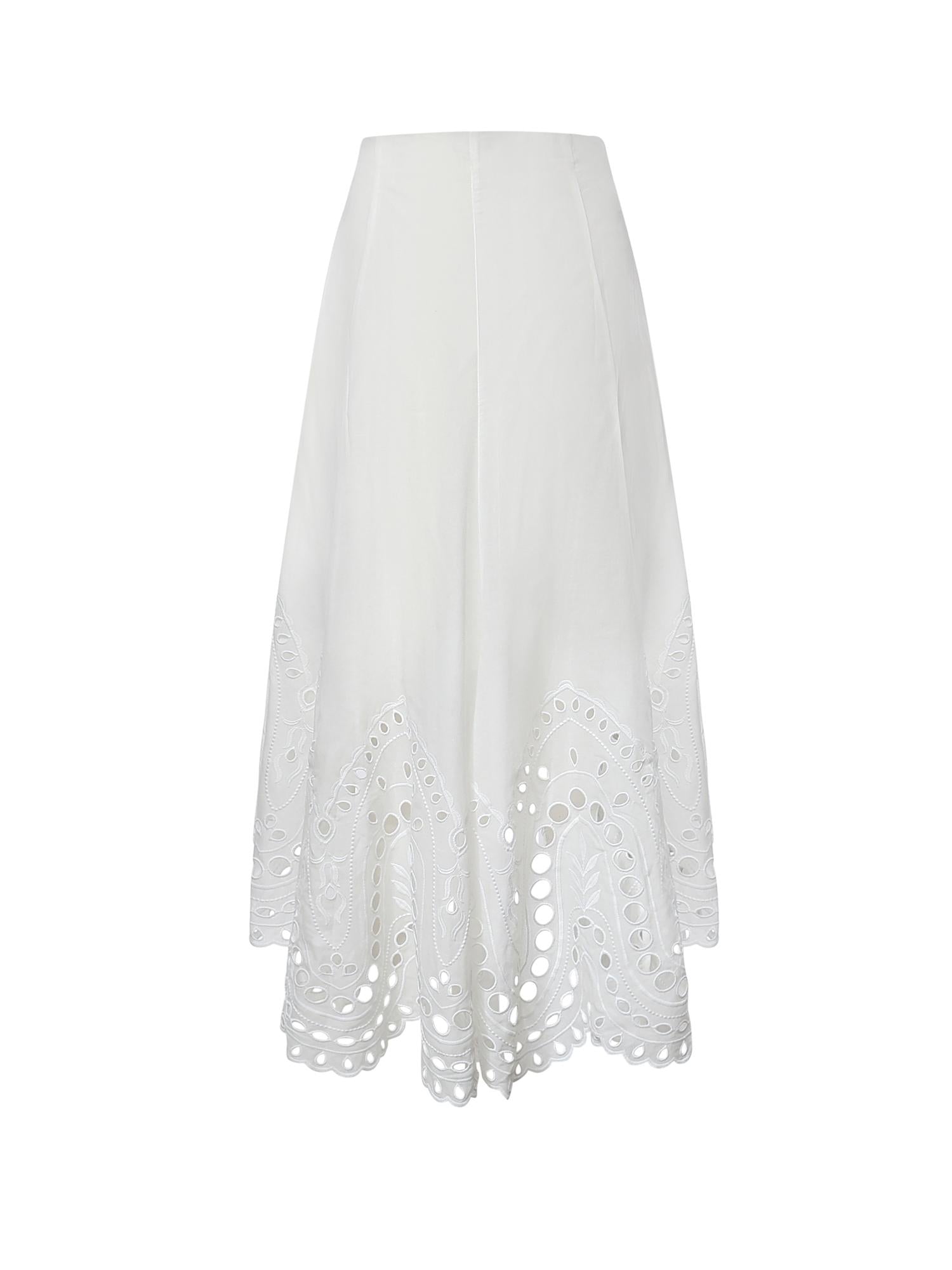 Gonna lunga Finn 263402 WHITE CHARO RUIZ 