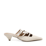 Sabot a listini in pelle di vitello A55182 STONE CARMENS 