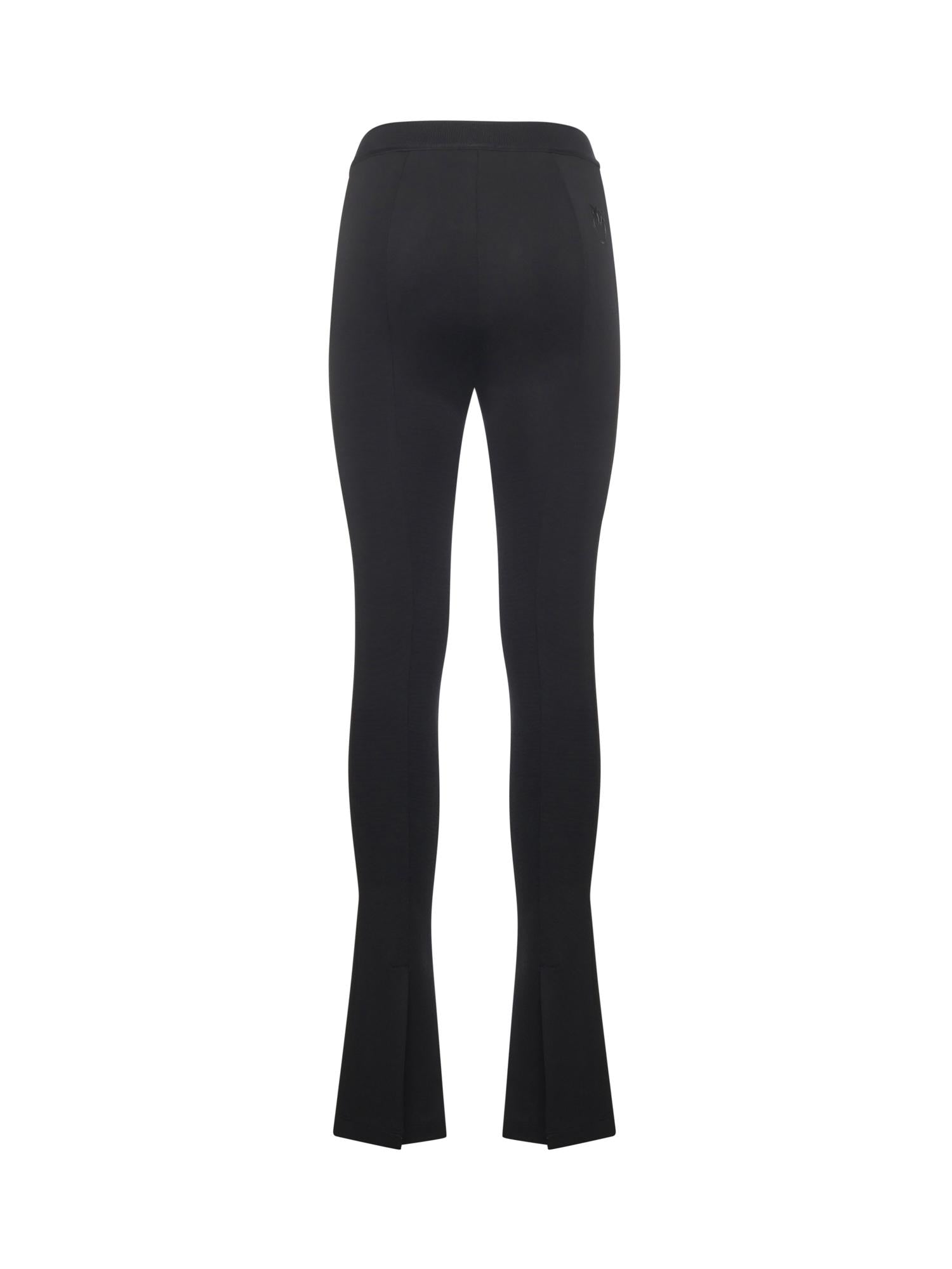 Leggings svasati con logo 105568 A2SCZ99 PINKO 