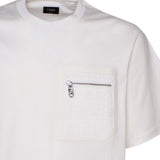 T-shirt in cotone FY1257 APM4F0QA0 FENDI 