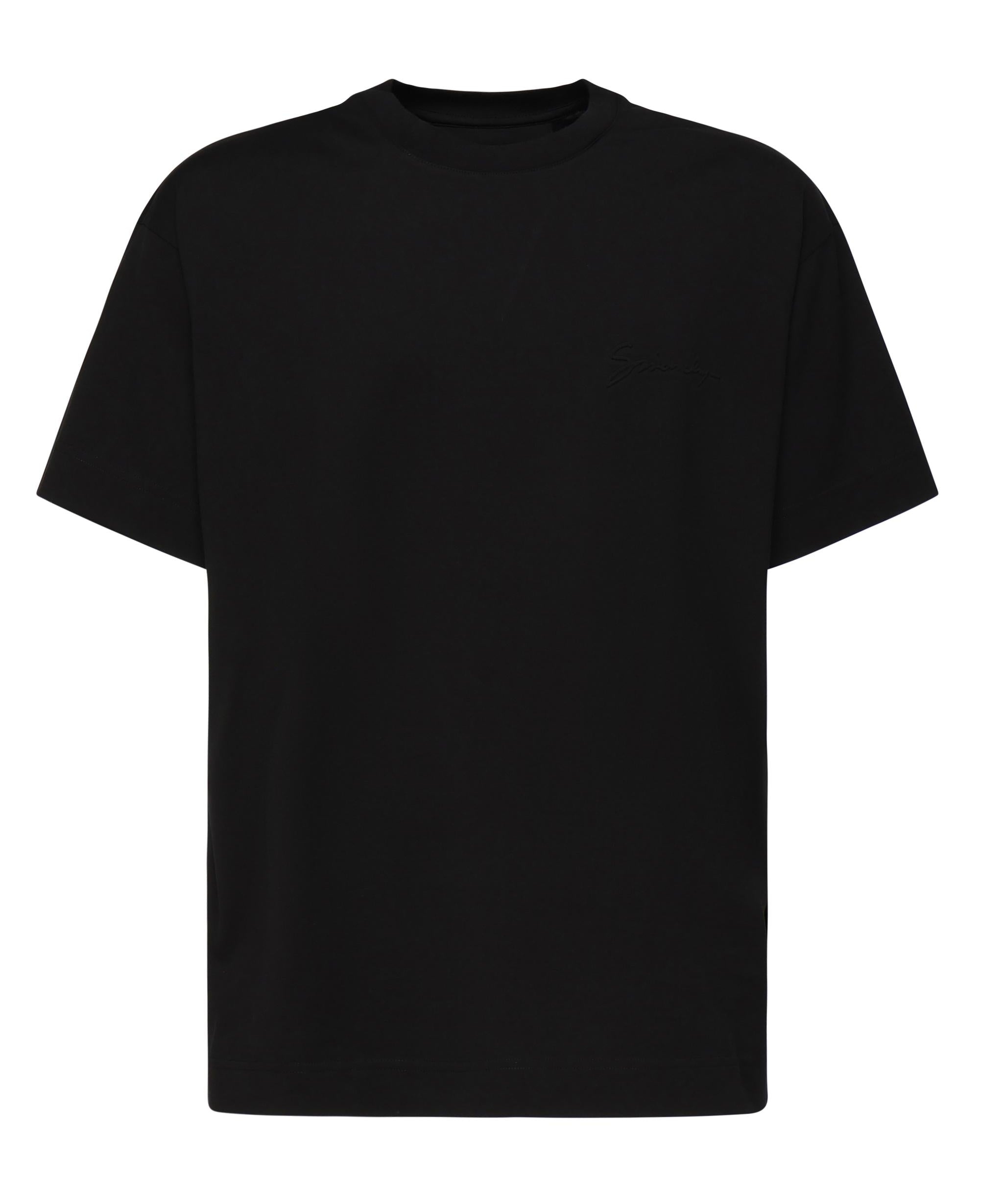 T-shirt con logo BM71MG3YP1 001 GIVENCHY 