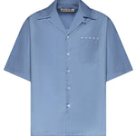 Camicia in cotone con logo CUMU0213PP USCT88LWB31 MARNI 