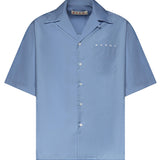 Camicia in cotone con logo CUMU0213PP USCT88LWB31 MARNI 
