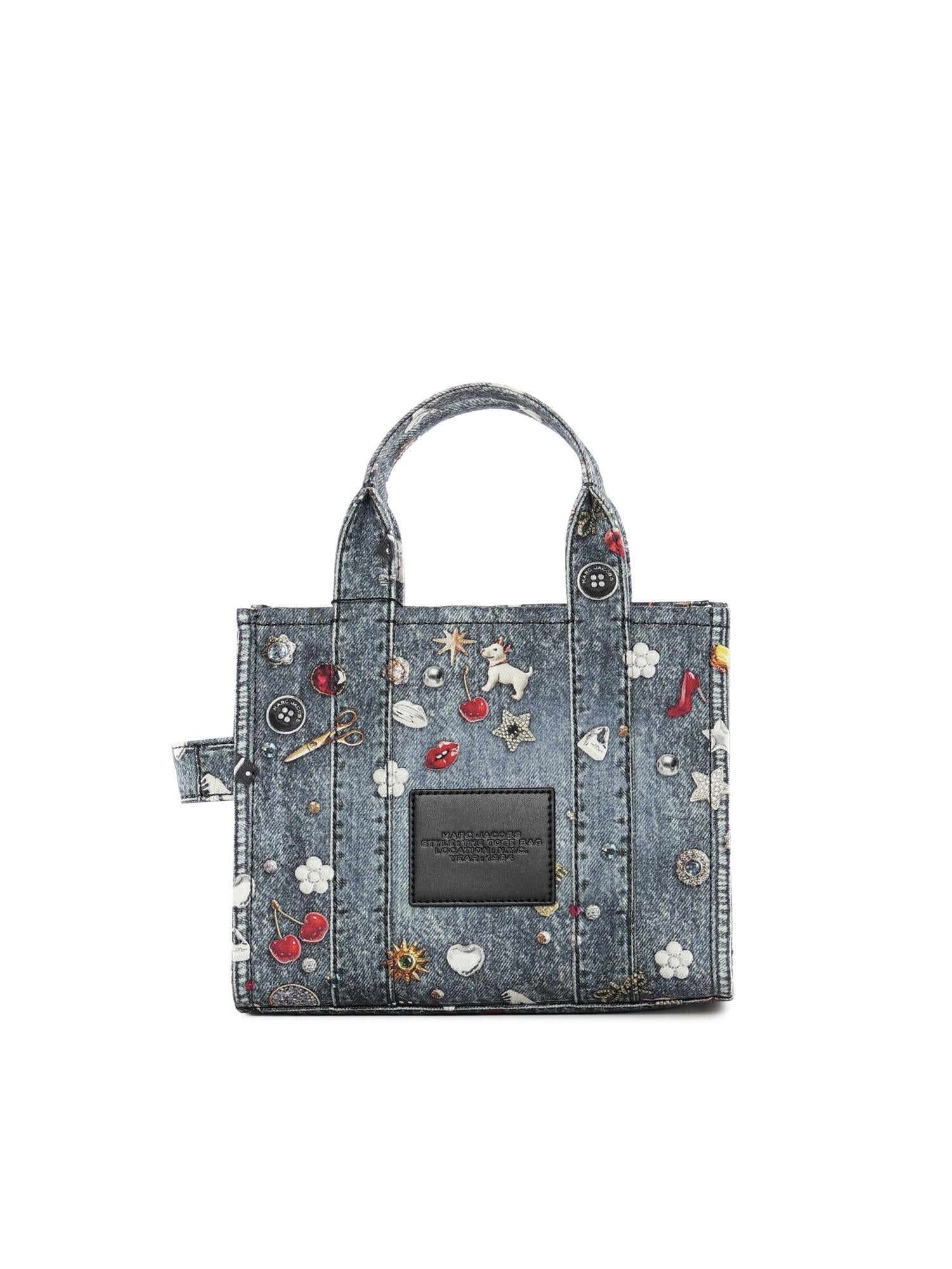 Borsa The Small Tote con logo 2R5HTT034H02 454 MARC JACOBS 