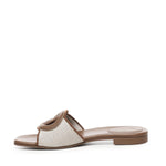 Sandalo slider con Incrocio GG 835723 FAEA09562 GUCCI 