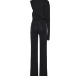 Tuta Serena in jersey T190119A TJP073BLACK THE ANDAMANE 