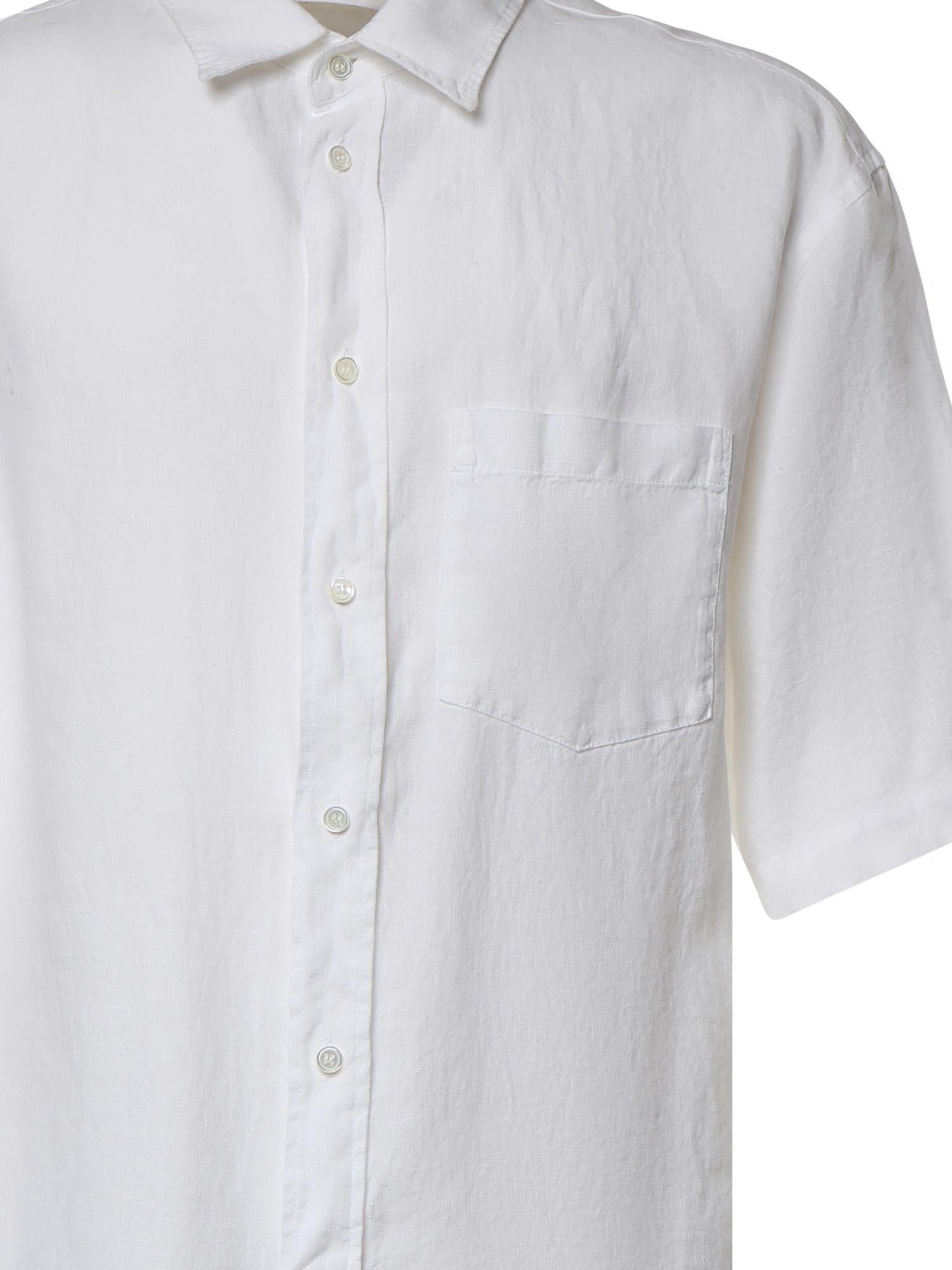Camicia in lino G6AB0041 01 GRIFONI 