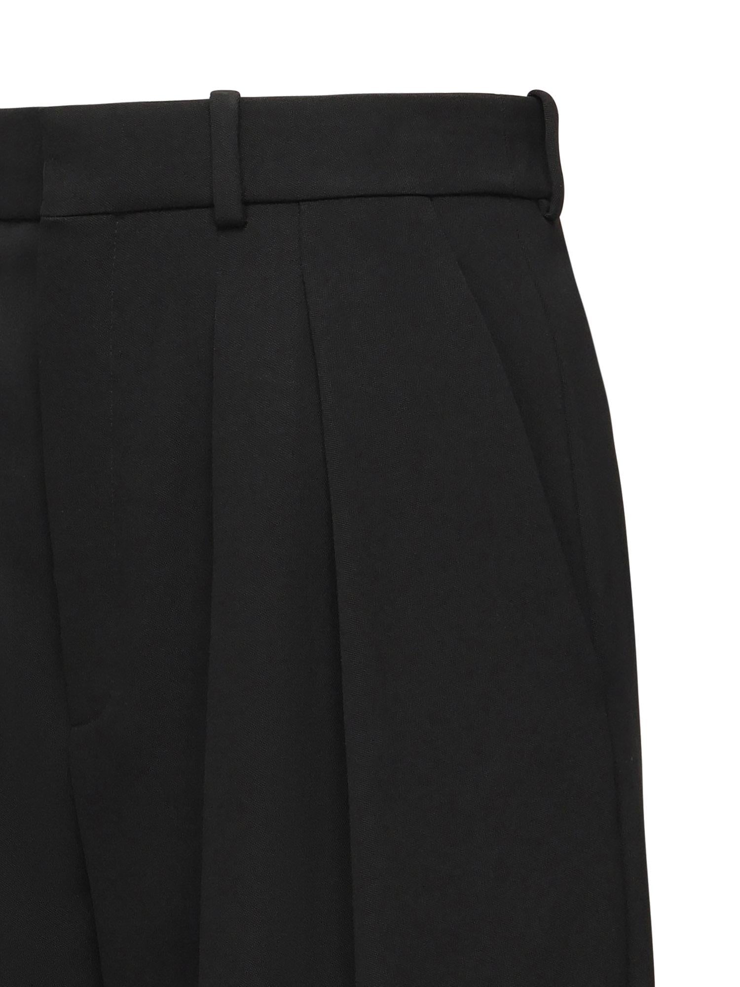 Pantaloni in grain de poudre 824389 Y7E631000 SAINT LAURENT 