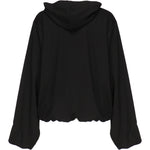 Felpa in cotone con cappuccio PRESS25M08073 BLK01 HELIOT EMIL 