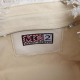 Borsa Colette in canvas con ricamo Labubu COL0001 02634L MC2 SAINT BARTH 