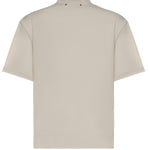 T-shirt con stampa in cotone GWP01874 P00237211560 GOLDEN GOOSE 