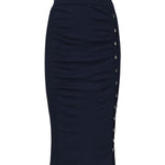 Gonna lunga in maglia con gancetti 104726 A2F0G82 PINKO 