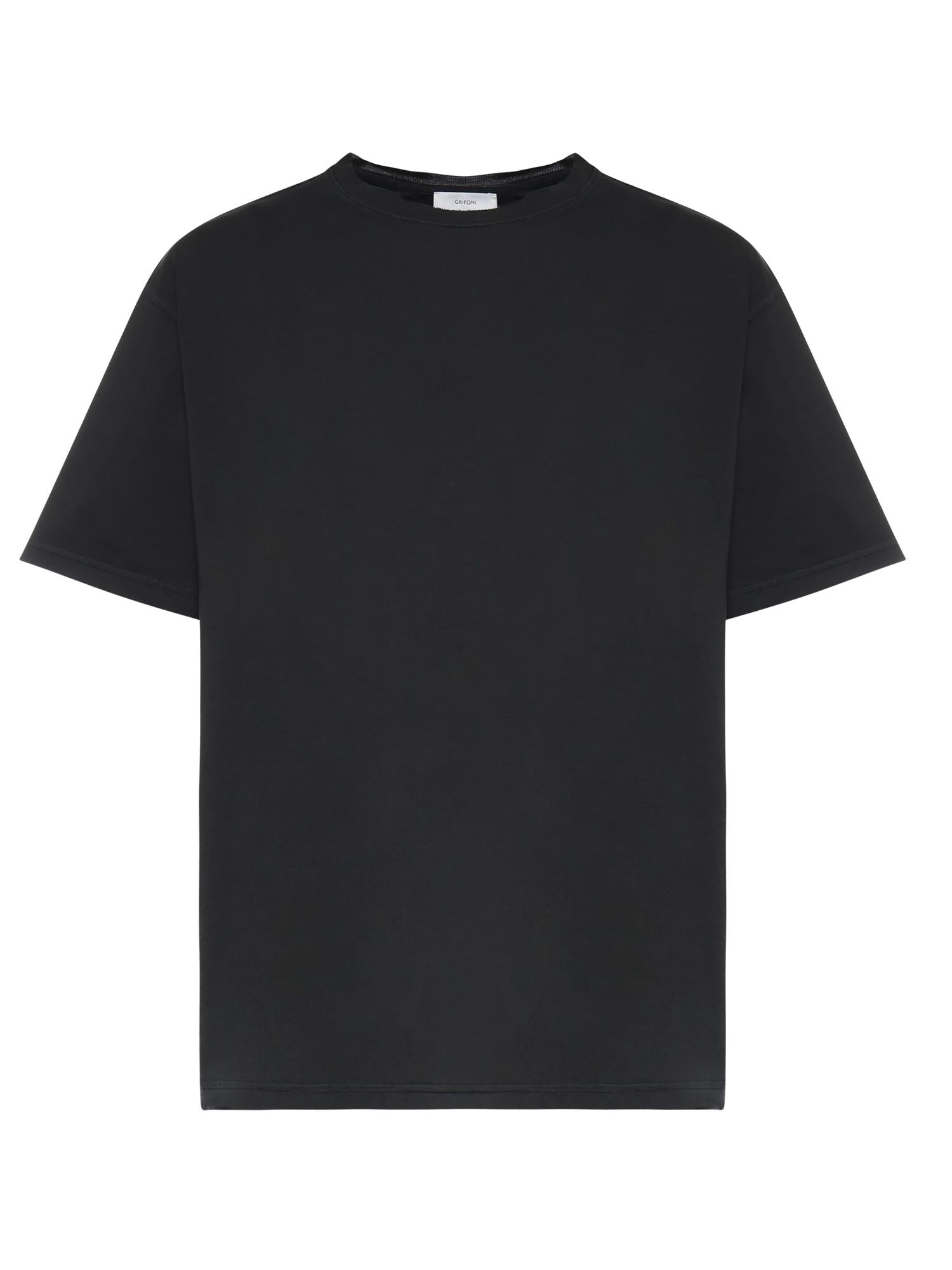 T-shirt in cotone<BR/><BR/> G6AB0030 97G GRIFONI 