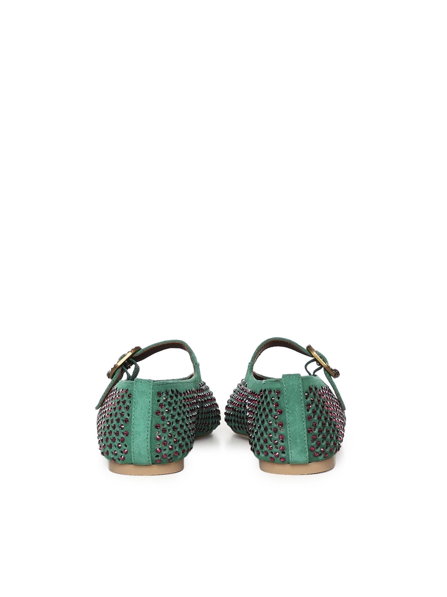 Ballerina Mayfair 2656375209 GREEN KURT GEIGER 