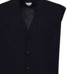 Gilet in lana a coste 835333 V5L704140 BOTTEGA VENETA 