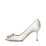 Décolleté Hangisi in raso 9XX0317 1309 MANOLO BLAHNIK 