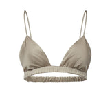 Bralette Nina in seta BRFS22108043  THE FRANKIE SHOP 